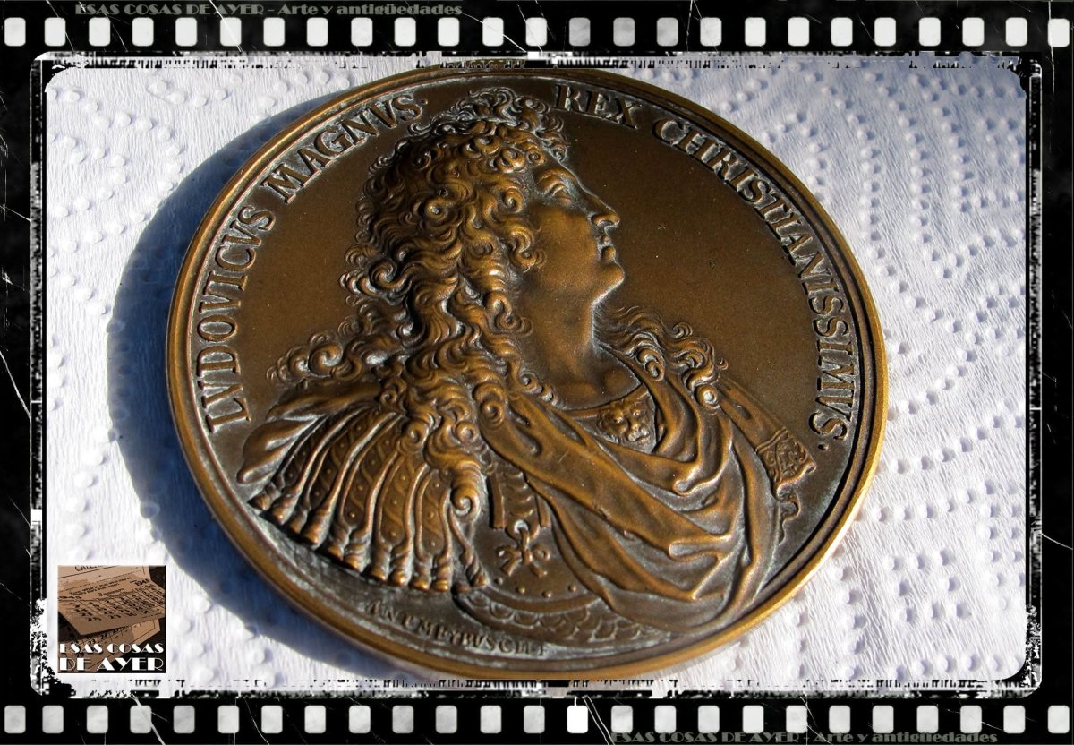 Medalla por la victoria de Luis XIV sobre los turcos