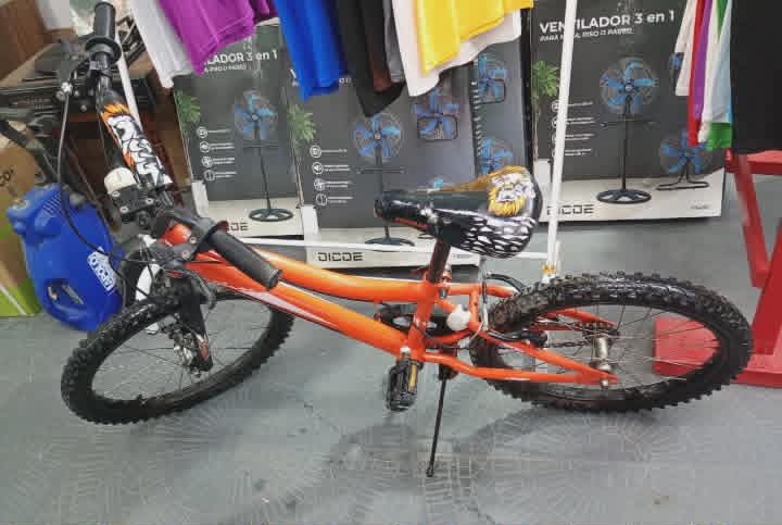 bicicleta niño rodado 18