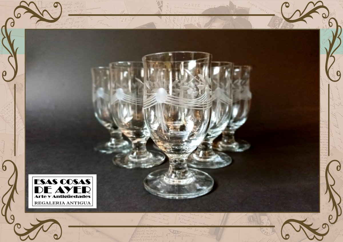 6 hermosas copitas de licor, foto 3 de 3